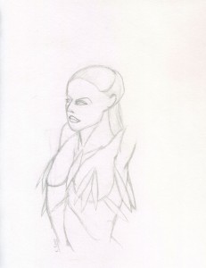Raven | © 2012 Keelan Rosa | Original pencil drawing, 8.4"x11" | $15