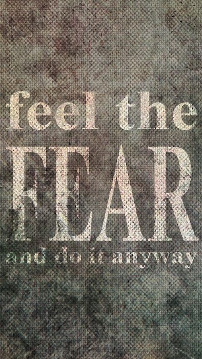 Feel the Fear iPod Wallpaper