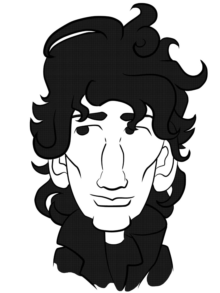 Neil Gaiman | Digital Illustration